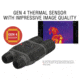 ATN Binox-4T 384-1.25-5x Thermal Binocular, Black / Grey, TIBNBX4381L