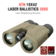 ATN LRF 3000 10x42mm Roof Ballistics Laser Rangefinding Binocular, Army Brown, BN1042LRF3k