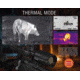 DEMO, ATN ThOR 4 Thermal Smart HD Rifle Scope, 4.5-18x50mm, Black, TIWST4384A