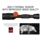 DEMO, ATN ThOR 4 Thermal Smart HD Rifle Scope, 4.5-18x50mm, Black, TIWST4384A