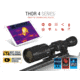 ATN ThOR 4 Thermal Smart HD Rifle Scope, 7-28x75mm, Black, TIWST4387A