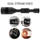 ATN Thor 5 XD LRF 4-40x 1280x1024 12 Micron Smart HD Thermal Rifle Scope, 30mm Tube w/ Xtreme Definition 1.3 Megapixel Sensor, Multiple Patterns &amp; Color Options Reticle, Black, TIWST51210LRF