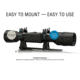 ATN X-Sight LTV 3-9x30mm Day/Night Hunting Rifle Scope, Black, DGWSXS309LTV