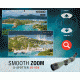 ATN X-Spotter HD 20-80x Smart Day/Night Spotting Scope w/Video Recording, Wi-Fi, GPS, Smartphone Control via App, Green / Black DGSSHD2080