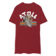 Atoll Board Co Atoll Heavyweight Tee with Octopus and Paddle Board Design - Brick Red, L - Brick Red,L, 628E7F1B6395EBrick-Red-L