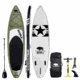 Atoll Board Co ATOLL INFLATABLE PADDLE BOARD - 11 ft: High Quality &amp; Best Paddle Board - Army Green - Army Green, SQ2733813