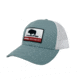 Atoll Board Co Atoll Republic Trucker Hat - Mesh Back - Aquamarine - White - Aquamarine - White, SQ6571564