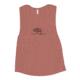 Atoll Board Co Ladies Muscle Tank with Black Atoll Mandala Graphic - Mauve, M - Mauve,M, 62C1E4ECEE156Mauve-M