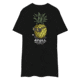 Atoll Board Co Mens Heavyweight Tee with Atoll Pineapple Head Graphic - Black, S - Black,S, 6494C46A3D775Black-S