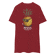 Atoll Board Co Mens Heavyweight Tee with Atoll Pineapple Head Graphic - Brick Red, S - Brick Red,S, 6494C46A3D775Brick-Red-S