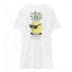 Atoll Board Co Mens Heavyweight Tee with Atoll Pineapple Head Graphic - White, 3XL - White,3XL, 6494C46A3D775White-3XL