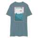 Atoll Board Co Mens premium heavyweight tee with Atoll Harbor Paddle Graphic - Agave, L - Agave,L, 62C6061F6D656Agave-L
