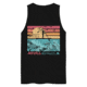 Atoll Board Co Mens premium tank top with Atoll SUP Rider and Reef Graphic - Black, M - Black,M, 62C33E0F4095FBlack-M