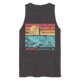 Atoll Board Co Mens premium tank top with Atoll SUP Rider and Reef Graphic - Charcoal Heather, XL - Charcoal Heather,XL, 62C33E0F4095FCharcoal-Heather-XL
