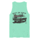 Atoll Board Co Mens Tank Top with Atoll Paddle Board Truck Graphic - Mint, M - Mint,M, 64594DD9858DFMint-M