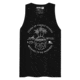 Atoll Board Co Mens Tank Top with Atoll Skull Island Graphic - Black, S - Black,S, 645044E1275D0Black-S
