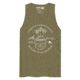 Atoll Board Co Mens Tank Top with Atoll Skull Island Graphic - Military Green, M - Military Green,M, 645044E1275D0Military-Green-M