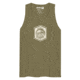 Atoll Board Co Mens Tank Top with Atoll Wave Graphic - Military Green, S - Military Green,S, 64639551098A5Military-Green-S