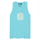 Atoll Board Co Mens Tank Top with Atoll Wave Graphic - Pacific Blue, M - Pacific Blue,M, 64639551098A5Pacific-Blue-M
