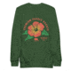 Atoll Board Co Premium Crew Neck Sweatshirt with Atoll Paddle Board Island Flower Graphic - Forest Green, 2XL - Forest Green,2XL, 6441992434D68Forest-Green-2XL