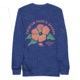 Atoll Board Co Premium Crew Neck Sweatshirt with Atoll Paddle Board Island Flower Graphic - Team Royal, L - Team Royal,L, 6441992434D68Team-Royal-L