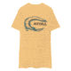 Atoll Board Co Premium Heavyweight Tee with Atoll Island Graphic - Vintage Gold, L - Vintage Gold,L, 637BD6D4C0913Vintage-Gold-L