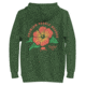 Atoll Board Co Premium Hoodie with Atoll Paddle Board Island Flower Graphic - Forest Green, M - Forest Green,M, 64418929228BDForest-Green-M