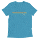 Atoll Board Co Short sleeve t-shirt with Atoll Fin Graphic - Aqua Triblend, S - Aqua Triblend,S, 62F2B4F6845AAAqua-Triblend-S