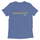 Atoll Board Co Short sleeve t-shirt with Atoll Fin Graphic - Blue Triblend, 2XL - Blue Triblend,2XL, 62F2B4F6845AABlue-Triblend-2XL