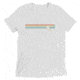 Atoll Board Co Short sleeve t-shirt with Atoll Fin Graphic - White Fleck Triblend, L - White Fleck Triblend,L, 62F2B4F6845AAWhite-Fleck-Triblend-L