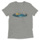 Atoll Board Co Short sleeve t-shirt with Atoll Mountain Lake SUP Graphic - Athletic Grey Triblend, XL - Athletic Grey Triblend,XL, 62C60B5D296AEAthletic-Grey-Triblend-XL