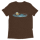Atoll Board Co Short sleeve t-shirt with Atoll Mountain Lake SUP Graphic - Brown Triblend, 2XL - Brown Triblend,2XL, 62C60B5D296AEBrown-Triblend-2XL