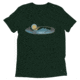 Atoll Board Co Short sleeve t-shirt with Atoll Mountain Lake SUP Graphic - Emerald Triblend, M - Emerald Triblend,M, 62C60B5D296AEEmerald-Triblend-M