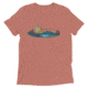 Atoll Board Co Short sleeve t-shirt with Atoll Mountain Lake SUP Graphic - Mauve Triblend, XL - Mauve Triblend,XL, 62C60B5D296AEMauve-Triblend-XL