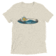Atoll Board Co Short sleeve t-shirt with Atoll Mountain Lake SUP Graphic - Oatmeal Triblend, 3XL - Oatmeal Triblend,3XL, 62C60B5D296AEOatmeal-Triblend-3XL