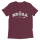 Atoll Board Co Short sleeve tri-blend tee with Atoll Vibes Pineapple Graphic - Maroon Triblend, L - Maroon Triblend,L, 62E95CA90C7B8Maroon-Triblend-L