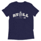 Atoll Board Co Short sleeve tri-blend tee with Atoll Vibes Pineapple Graphic - Navy Triblend, XS - Navy Triblend,XS, 62E95CA90C7B8Navy-Triblend-XS