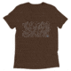 Atoll Board Co Short sleeve triblend t-shirt with Atoll Grain Graphic - Brown Triblend, XS - Brown Triblend,XS, 62C5FDD466DD4Brown-Triblend-XS