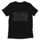 Atoll Board Co Short sleeve triblend t-shirt with Atoll Grain Graphic - Solid Black Triblend, XL - Solid Black Triblend,XL, 62C5FDD466DD4Solid-Black-Triblend-XL