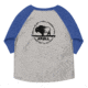 Atoll Board Co Toddler baseball shirt - Vintage Heather/ Vintage Royal, 5/6 - Vintage Heather/ Vintage Royal,5/6, 62991E20CDA61Vintage-Heather--Vintage-Royal-5-6