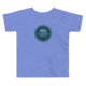 Atoll Board Co Toddler Short Sleeve Tee with Atol Bison Sheild Graphic - Heather Columbia Blue, 3T - Heather Columbia Blue,3T, 62D8604B47DDFHeather-Columbia-Blue-3T