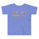 Atoll Board Co Toddler Short Sleeve Tee with Atoll Flamingo Design - Heather Columbia Blue, 4T - Heather Columbia Blue,4T, 62D85C946FD7BHeather-Columbia-Blue-4T