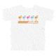 Atoll Board Co Toddler Short Sleeve Tee with Atoll Flamingo Design - White, 4T - White,4T, 62D85C946FD7BWhite-4T