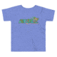 Atoll Board Co Toddler Short Sleeve Tee with Atoll Floral Graphic - Heather Columbia Blue, 2T - Heather Columbia Blue,2T, 62D85EFB34869Heather-Columbia-Blue-2T