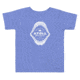Atoll Board Co Toddler Short Sleeve Tee with Atoll Shark Fossil Graphic - Heather Columbia Blue, 2T - Heather Columbia Blue,2T, 648748A796579Heather-Columbia-Blue-2T