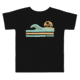 Atoll Board Co Toddler Short Sleeve Tee with Atoll Wave Graphic - Black, 3T - Black,3T, 62D86178BB0C2Black-3T