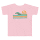 Atoll Board Co Toddler Short Sleeve Tee with Atoll Wave Graphic - Pink, 2T - Pink,2T, 62D86178BB0C2Pink-2T