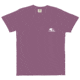 Atoll Board Co Unisex garment-dyed pocket t-shirt with Atoll Hand Drawn Bison Graphic - Berry, M - Berry,M, 62C6109454F14Berry-M