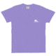 Atoll Board Co Unisex garment-dyed pocket t-shirt with Atoll Hand Drawn Bison Graphic - Violet, M - Violet,M, 62C6109454F14Violet-M