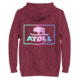 Atoll Board Co Unisex Hoodie with Atoll Color Blend Graphic - Maroon, 3XL - Maroon,3XL, 637BCD4B3AA75Maroon-3XL